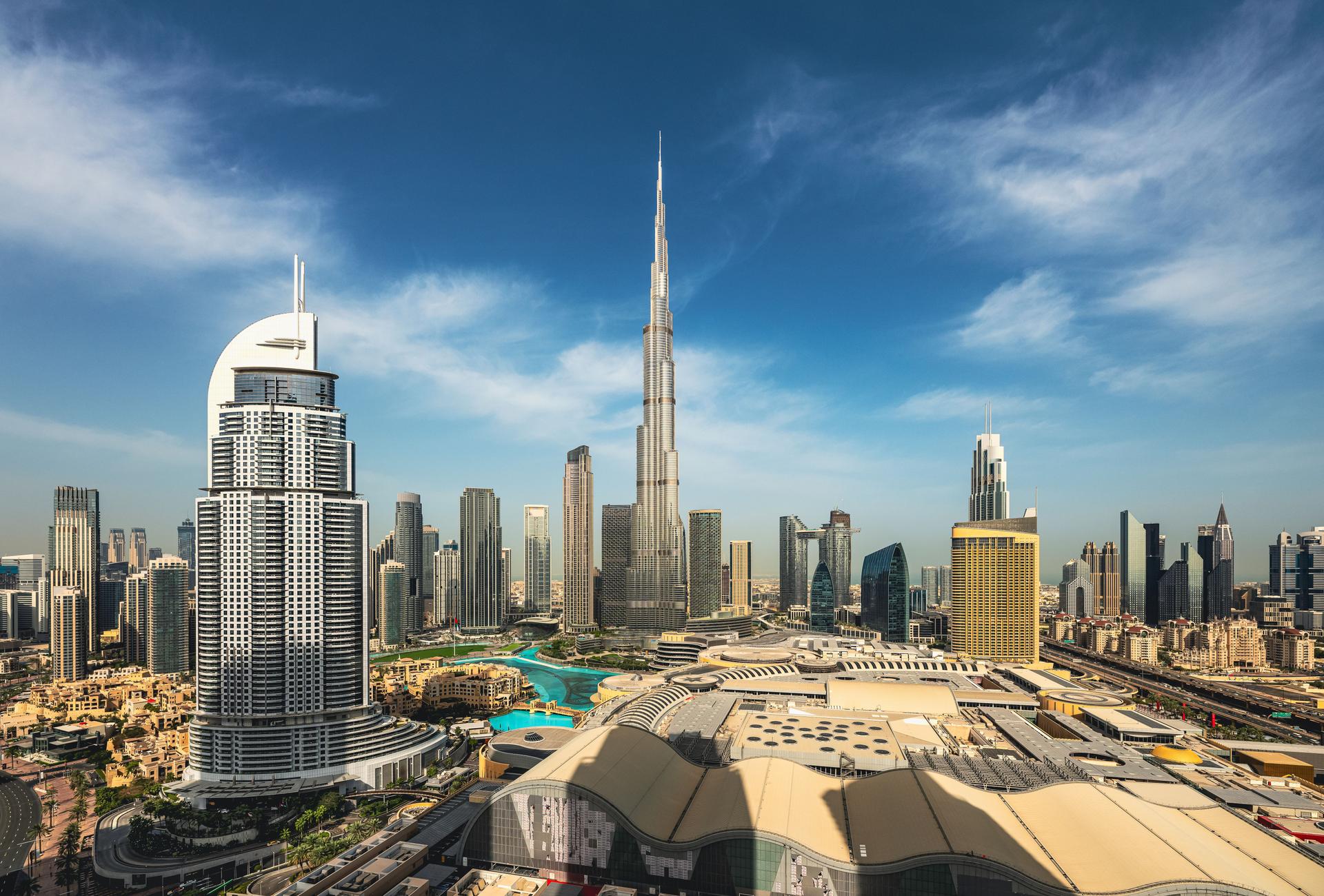 Skyscrapers in Dubai Financial District